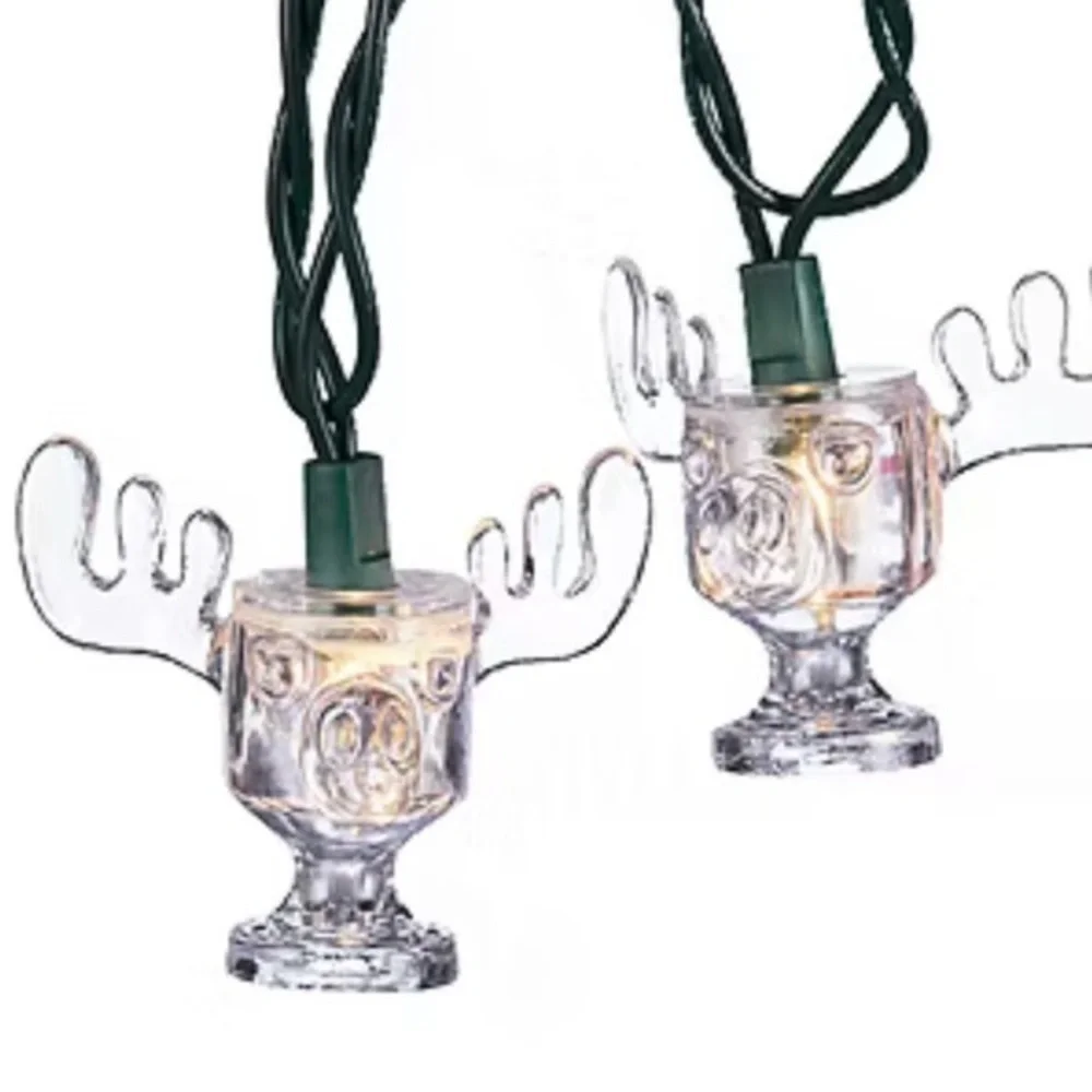 Kurt Adler National Lampoon Christmas Vacation Marty Moose Mug String Lights NWT